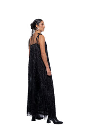 J Palm Pia Dress | Black