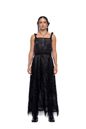 J Palm Pia Dress | Black