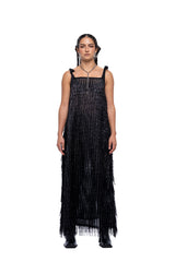 J Palm Pia Dress | Black