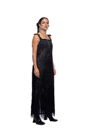 J Palm Pia Dress | Black