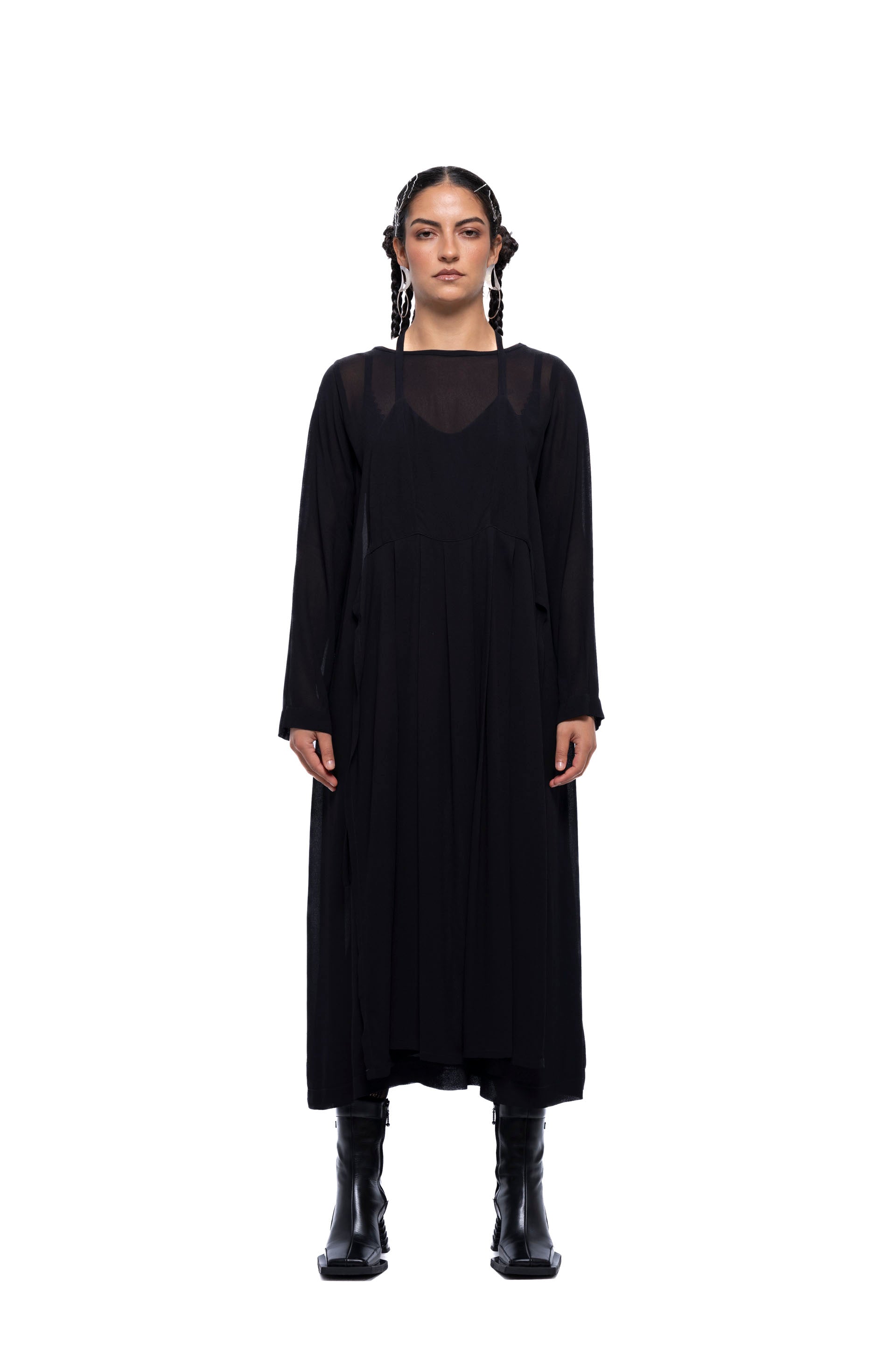 J Palm Ingeborg Dress | Black