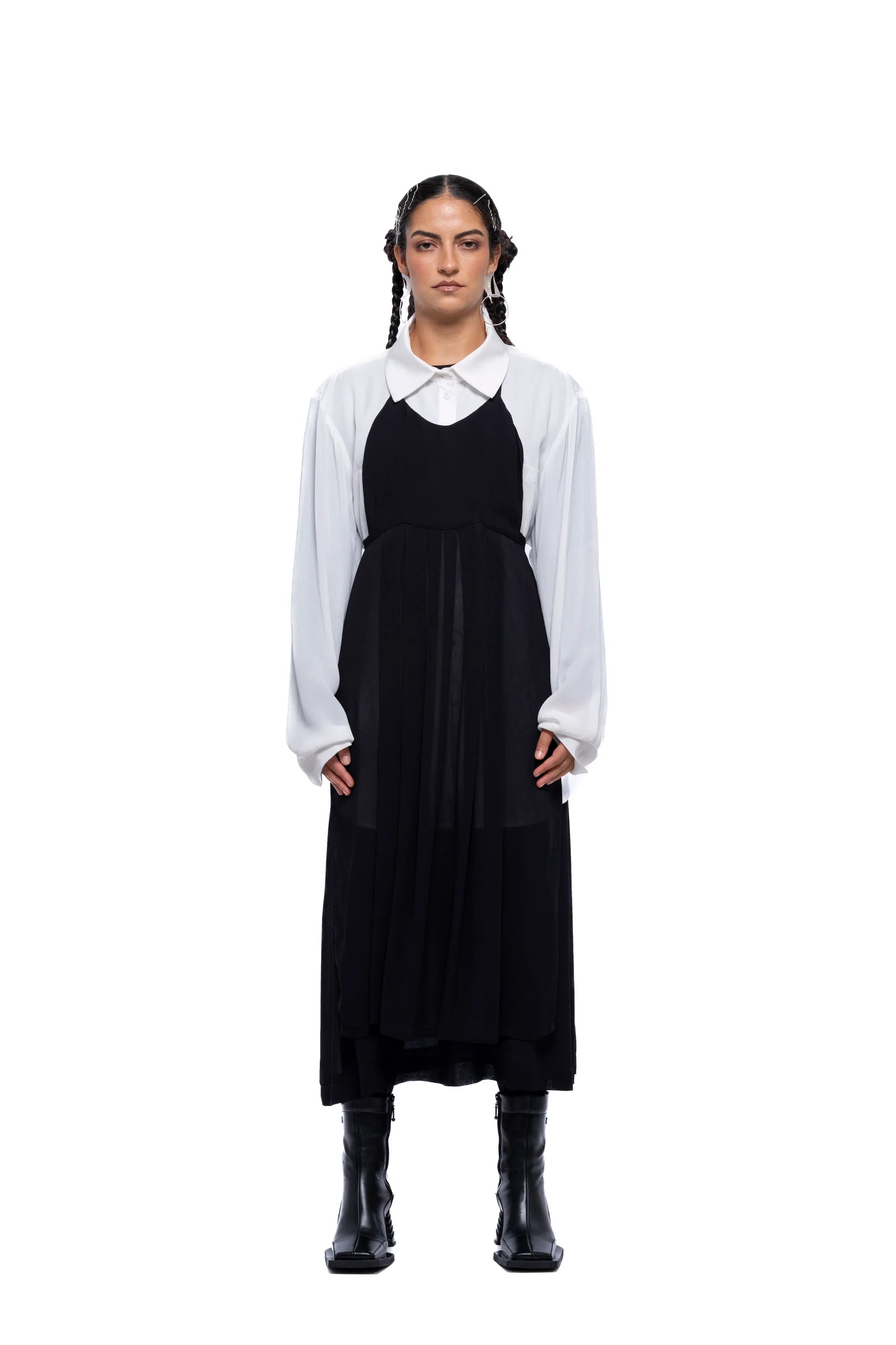 J Palm Ingeborg Dress | Black