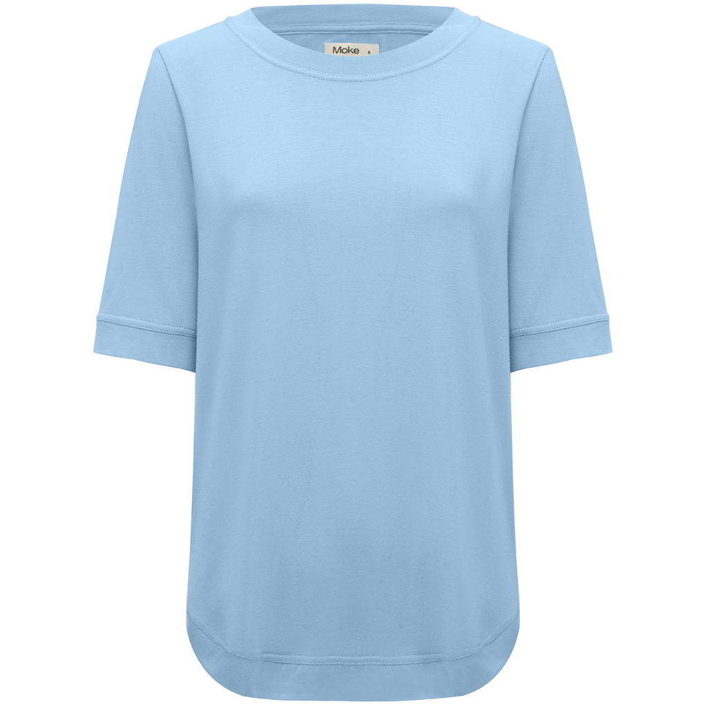 Moke Ruby Tee | Ice Blue