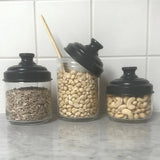 Ottinetti Italian Storage Jars | Charcoal Lid