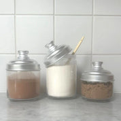 Ottinetti Italian Storage Jars | Matt Aluminium Lid