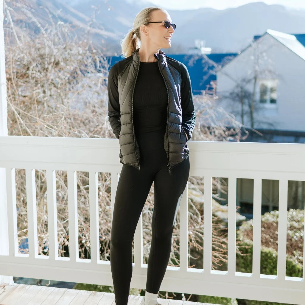 Moke Jen Womens Active Jacket | Black