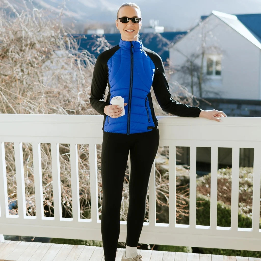 Moke Jen Womens Active Jacket | Dazzling Blue