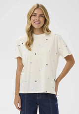 St Tropez Johanna T Shirt | Iced Blue