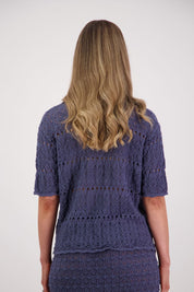 Briarwood Posy Top Cardigan |  Denim