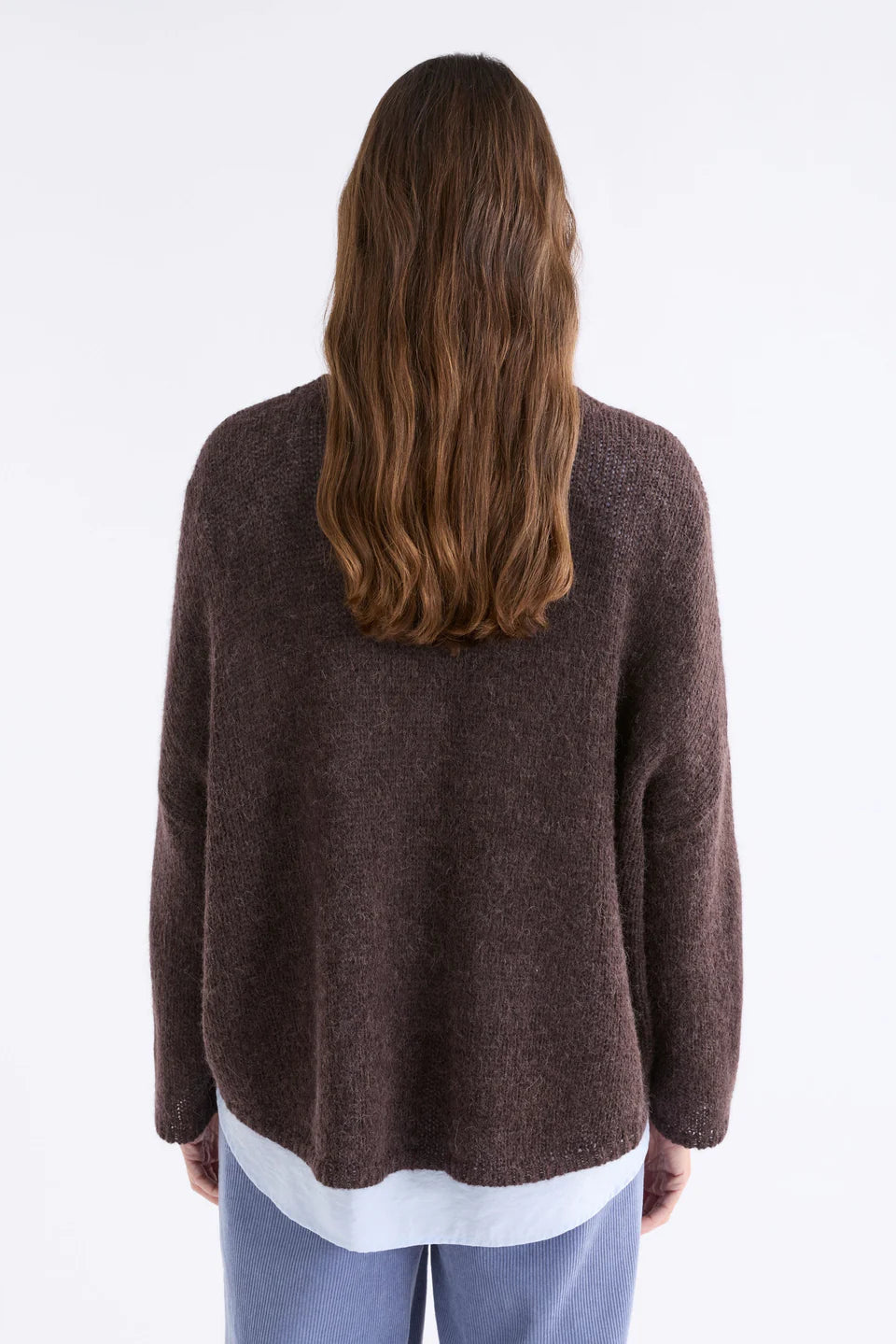 Elk Agna Sweater | Chestnut