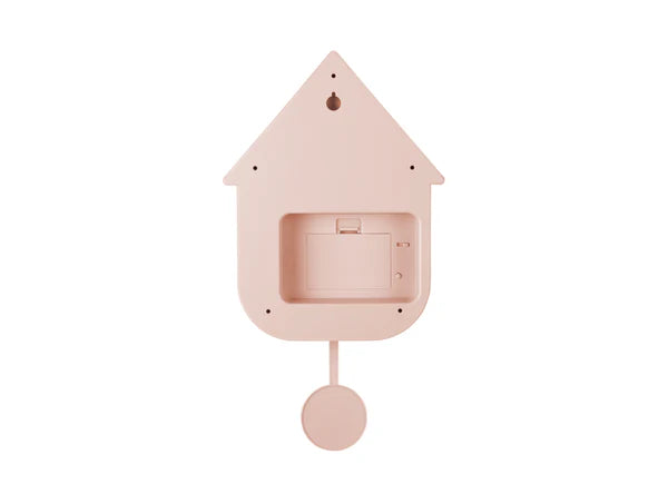 Karlsson Modern Cuckoo Clock | Soft Pink