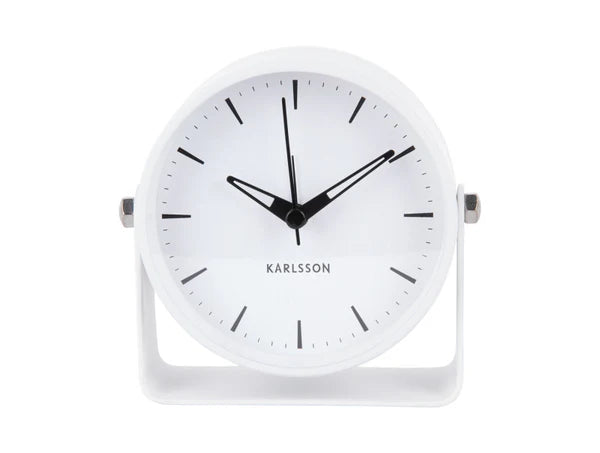 Karlsson Calm Alarm Clock | White