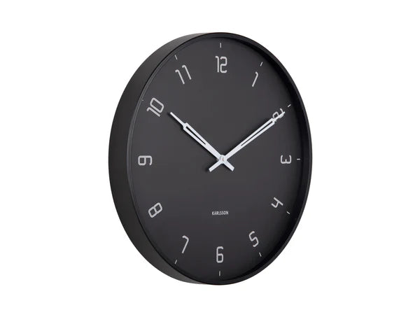 Karlsson Stark Wall Clock | Black