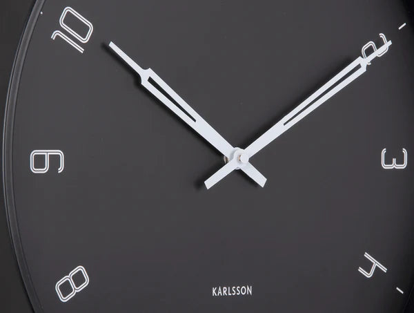 Karlsson Stark Wall Clock | Black