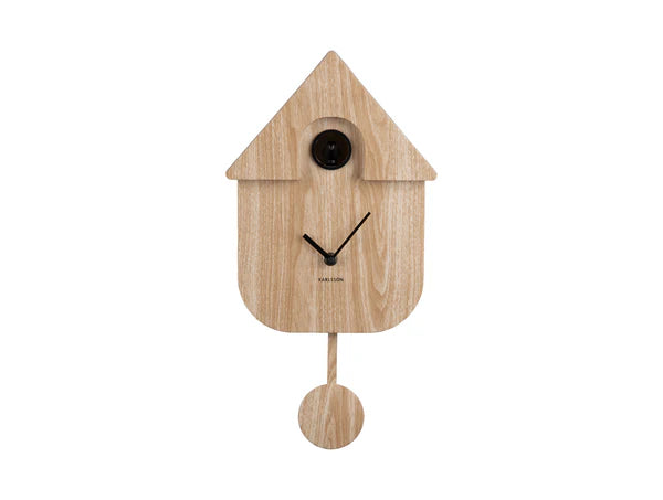 Modern Cuckoo Clock | Light Wood