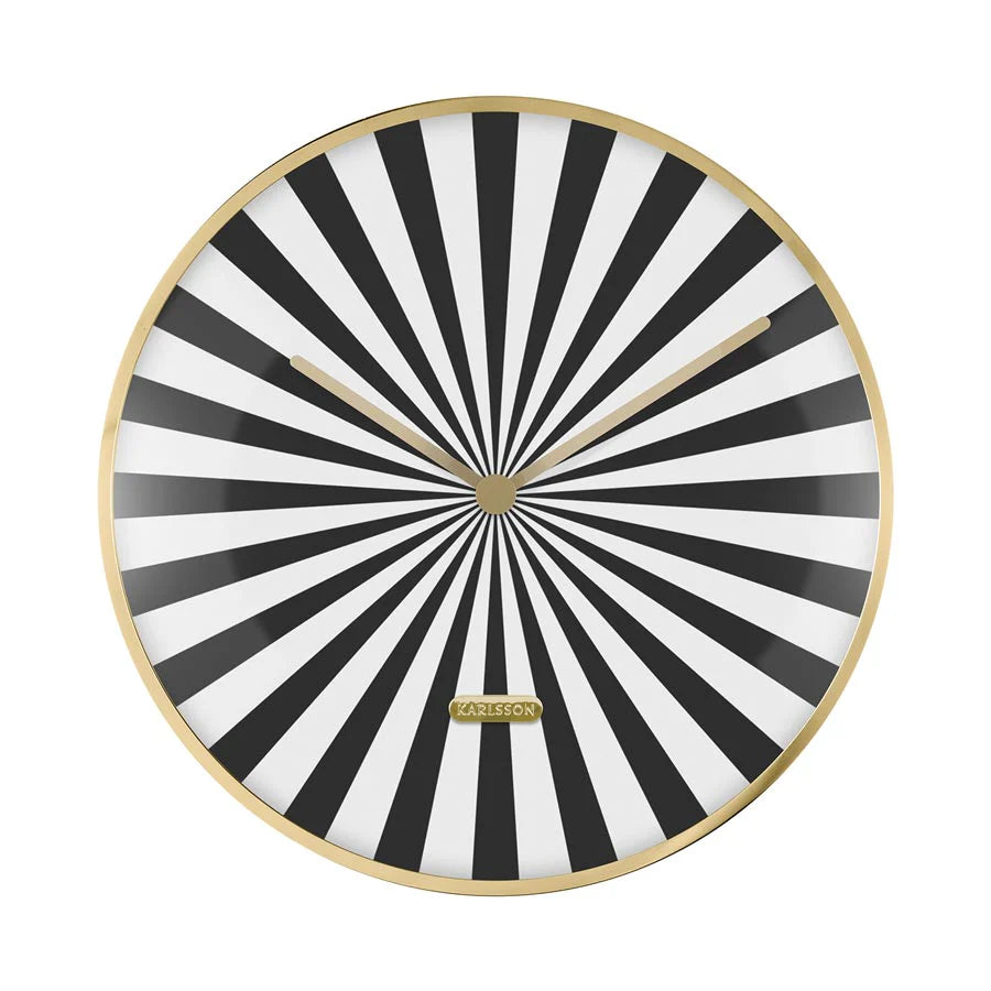 Karlsson Candy Swift Dome Clock | Black