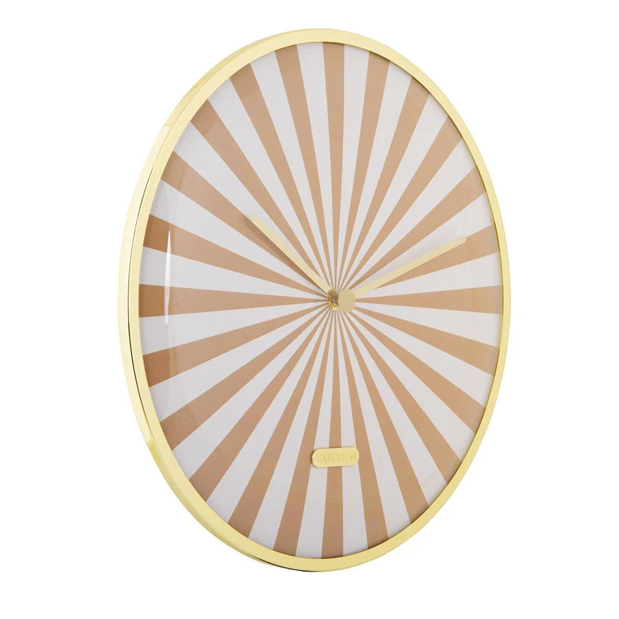Karlsson Candy Swift Dome Clock | Sand Brown