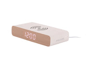 Karlsson's Retro Flat LED Alarm Clock | White