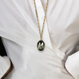 Dyrberg Kern Kally Necklace | Silver Crystal