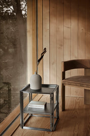 Kristina Dam Foldable Side Table | Stainless Steel