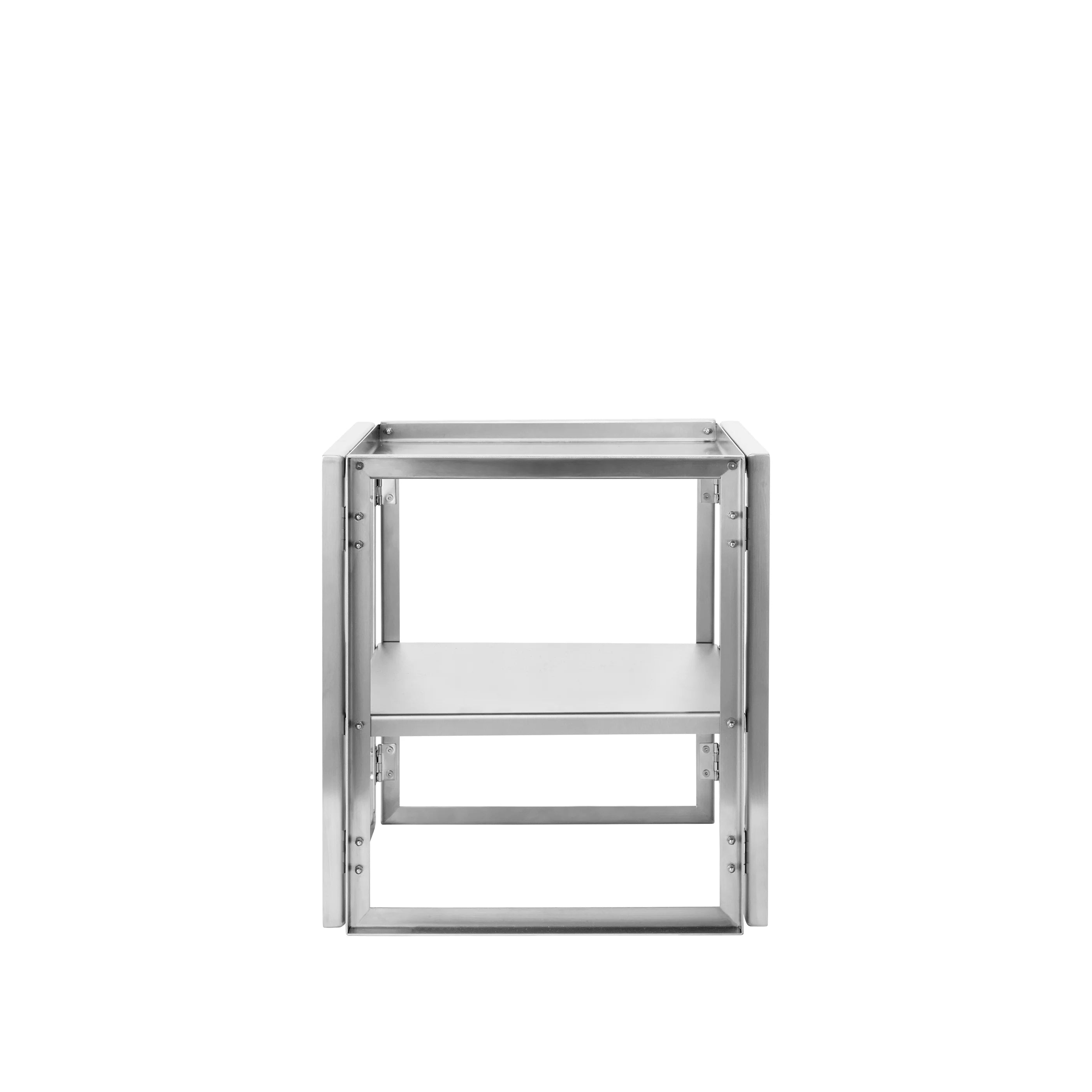 Kristina Dam Foldable Side Table | Stainless Steel