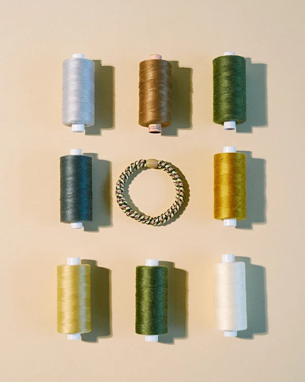 Kknekki Original Hair Ties | Army Yellow