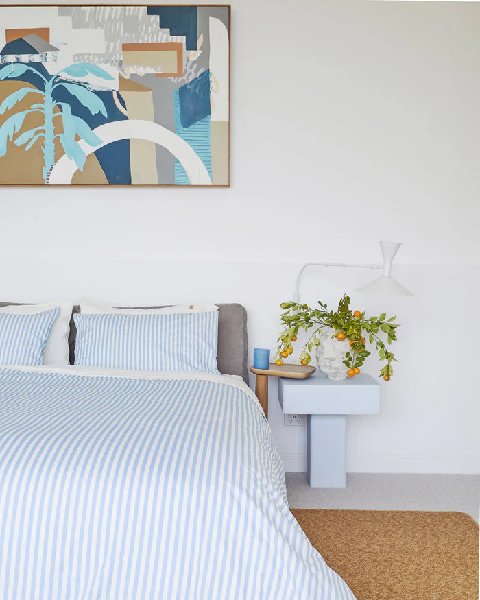 Kip & Co Pillow Case Seaside Stripe | 2P Std Set