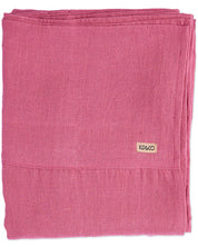 Kip & Co Baroque Rose Linen Flat Sheet | King