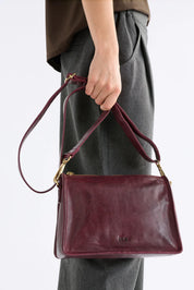 Elk  Halben Crossbody Bag | Bordeaux