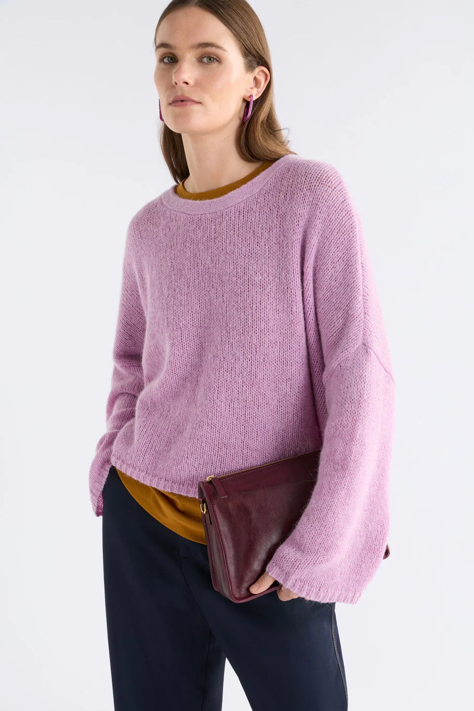 Elk  Halben Crossbody Bag | Bordeaux