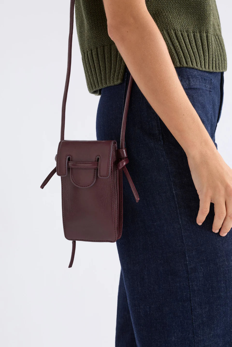 Elk Aland Pouch | Bordeaux