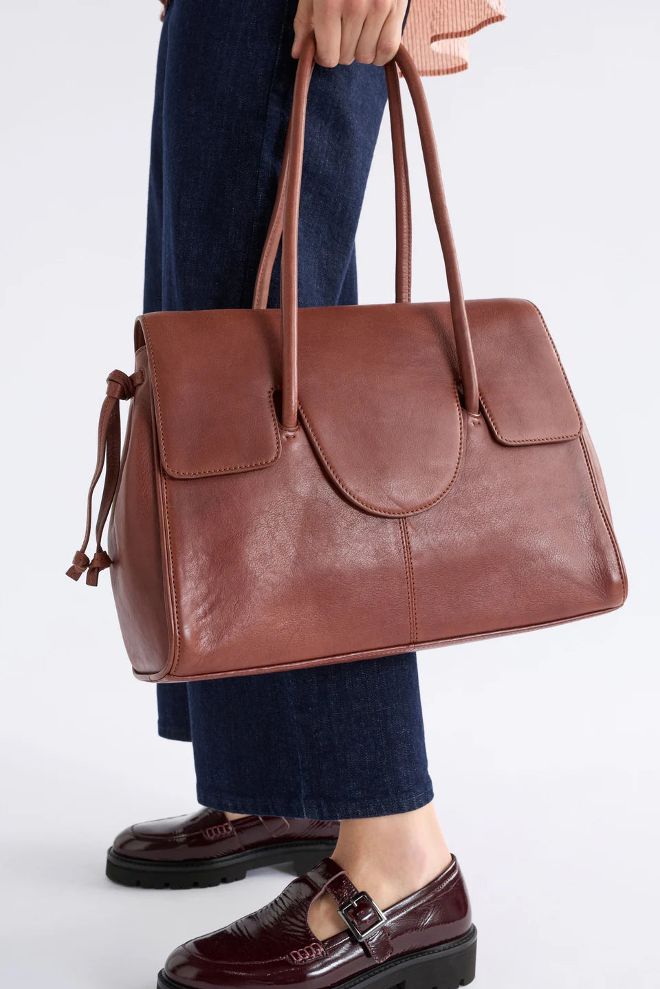 Elk Aland Large Bag | Sienna