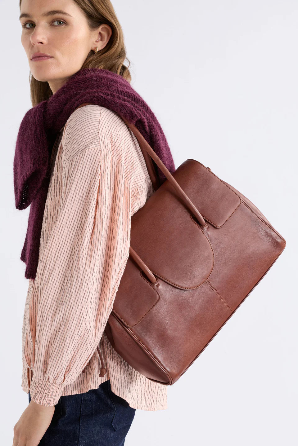Elk Aland Large Bag | Sienna