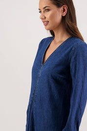 Briarwood Roxie Denim Dress | Denim