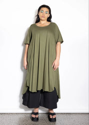 LaLA 501 Dress | Khaki