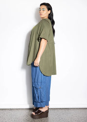 LaLA 501 Tee | Khaki