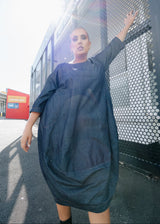 LaLA Elsey Dress | Dark Chambray