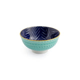 Mikasa Nibble Bowl 12cm | Indigo Chevron