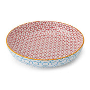 Mikasa Pasta Bowl | 21cm Geometric Blue