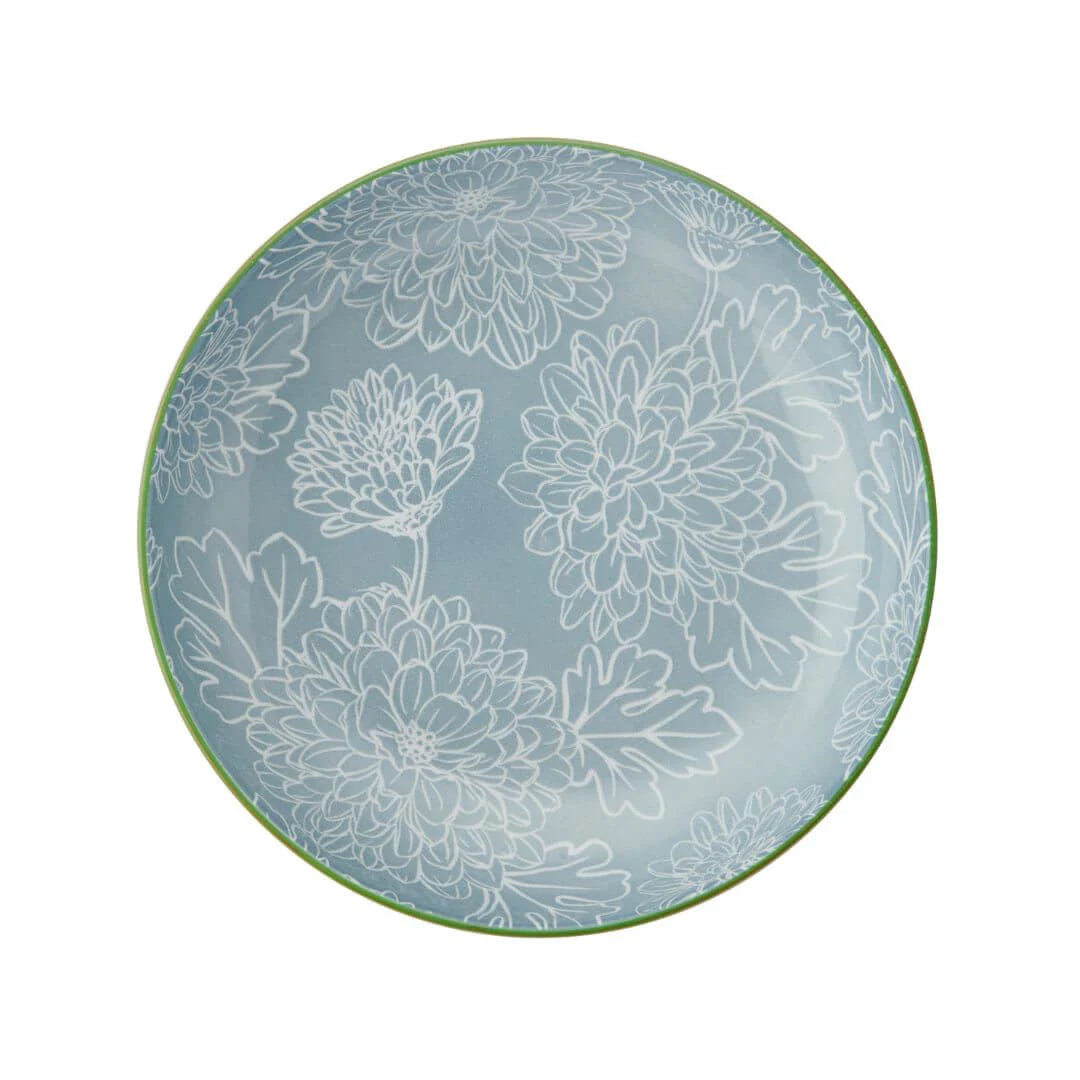 Mikasa Pasta Bowl | 21cm Leaf Print & Geometric