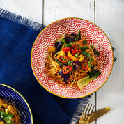 Mikasa Pasta Bowl | 21cm Blue Arc