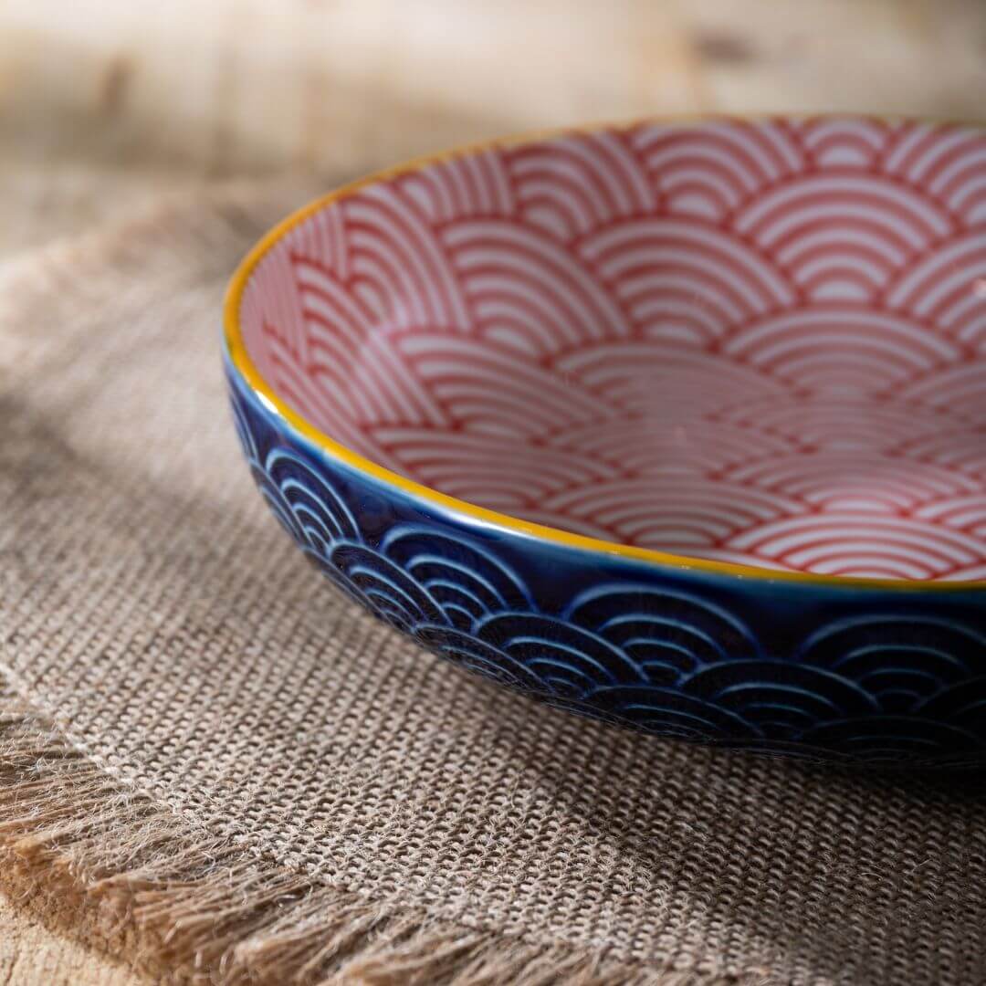 Mikasa Pasta Bowl | 21cm Blue Arc