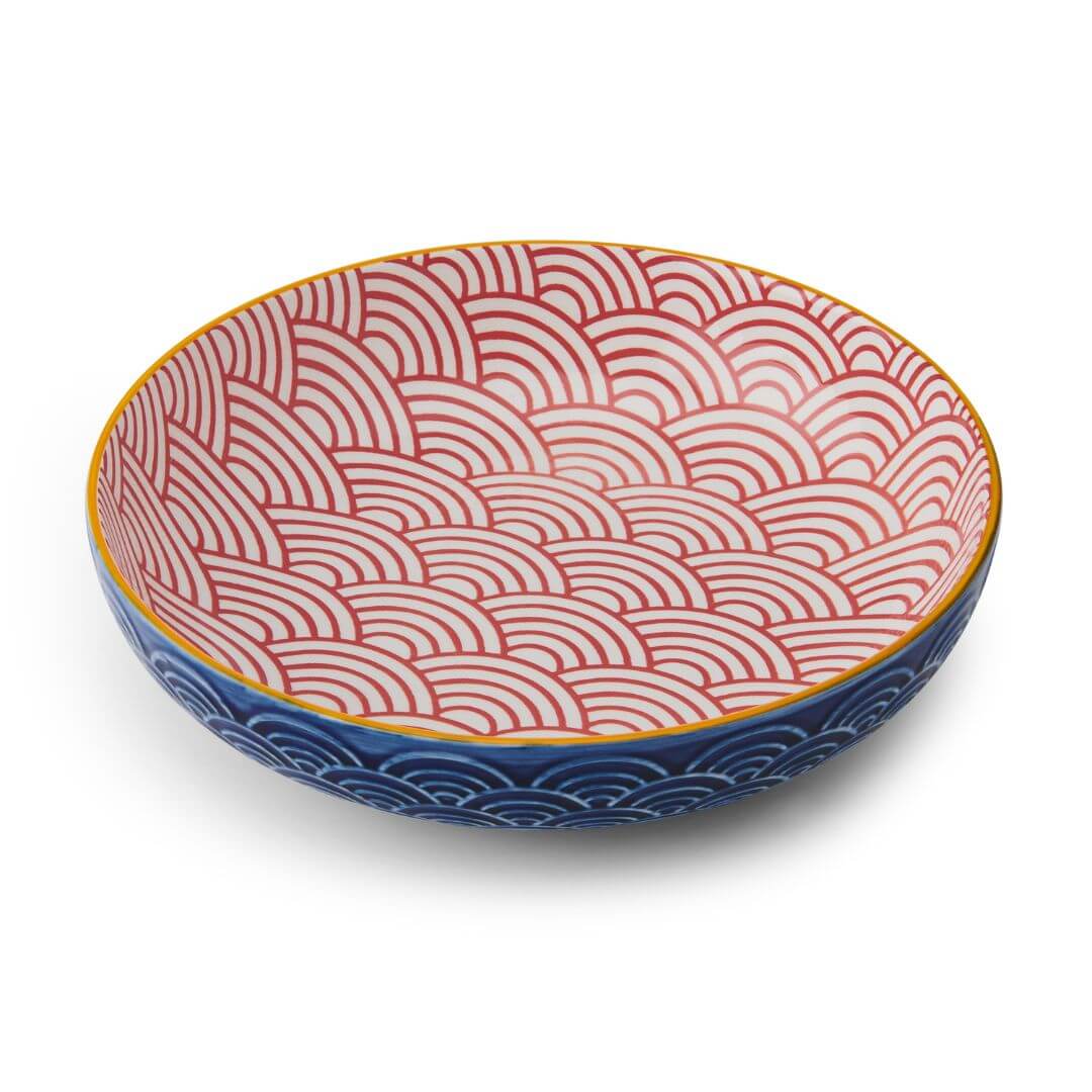 Mikasa Pasta Bowl | 21cm Blue Arc