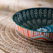Mikasa Pasta Bowl | 21cm Mixed Folk