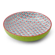 Mikasa Pasta Bowl | 21cm Geometric Lime