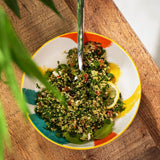 Mikasa Pasta Bowl | 21cm Yellow Abstract