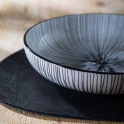 Mikasa Pasta Bowl | 21cm Black Strip