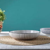 Mikasa Pasta Bowl | 21cm Black Strip
