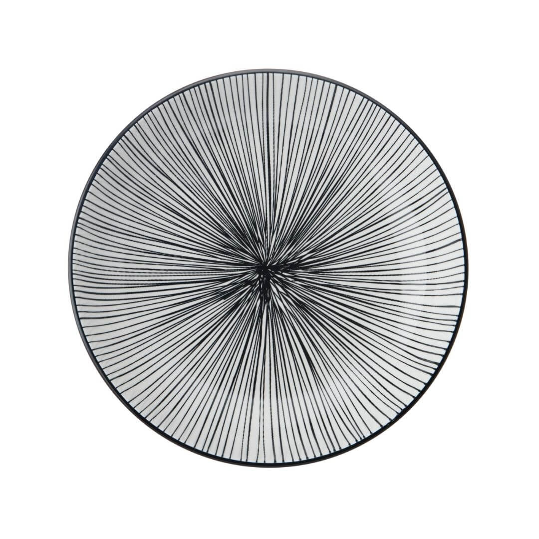 Mikasa Pasta Bowl | 21cm Black Strip