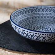 Mikasa Pasta Bowl | 21cm Blue Mediterranean